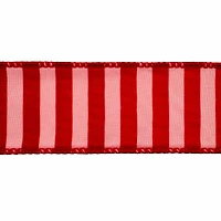 1.5" x 30ft. Holly Jolly Stripes Wired Ribbon by Celebrate It®