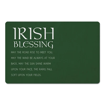 Irish Blessing 18" x 27" Floor Mat