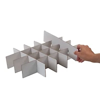 Simplify 15.4" Christmas 60 Ornament Storage Tote Bin with Straps