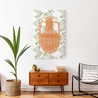 Patterned Pottery 24" x 36" Canvas Wall Art