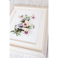 Luca-s Pansies Counted Cross Stitch Kit