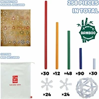 Hape Flexistix Leonardo's Elements Glow-in-the-Dark Building Kit