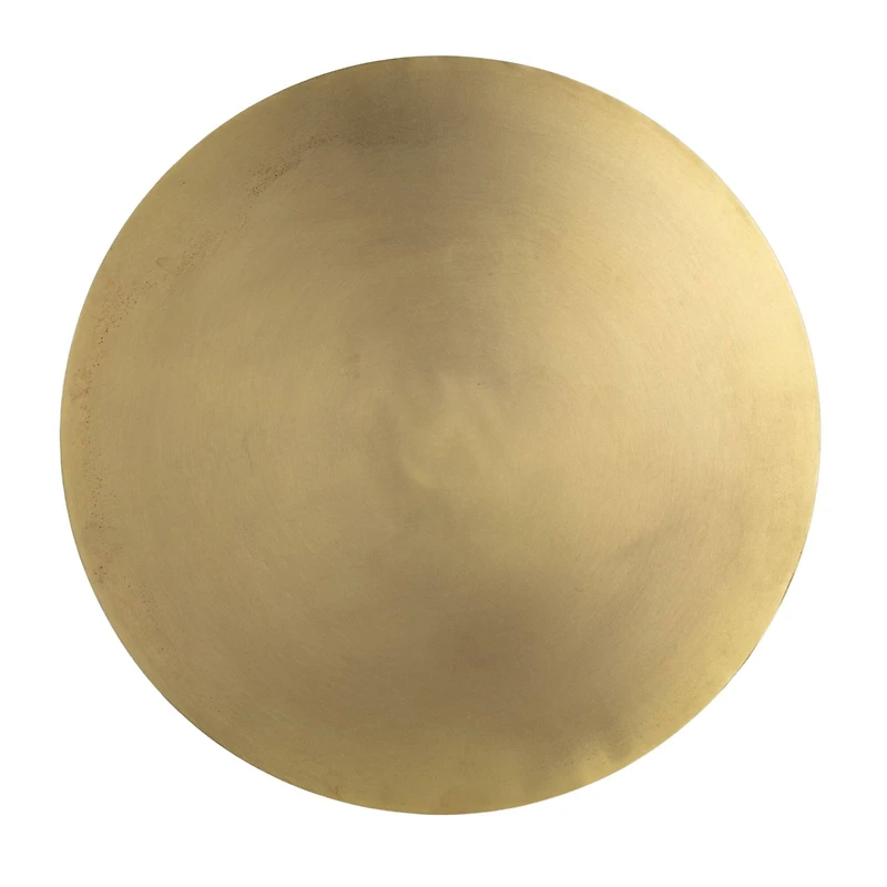 Hello Honey® Gold Elegant Metal Round Side Table