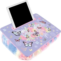 Make It Real™ 3C4G Purple Pastel Butterfly Lap Desk