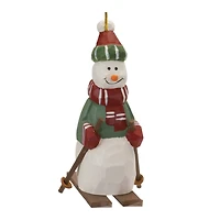 6ct. Snowman on Skis Ornament