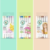 Ohuhu® Oahu 6 Color Pastel Alcohol Marker Set