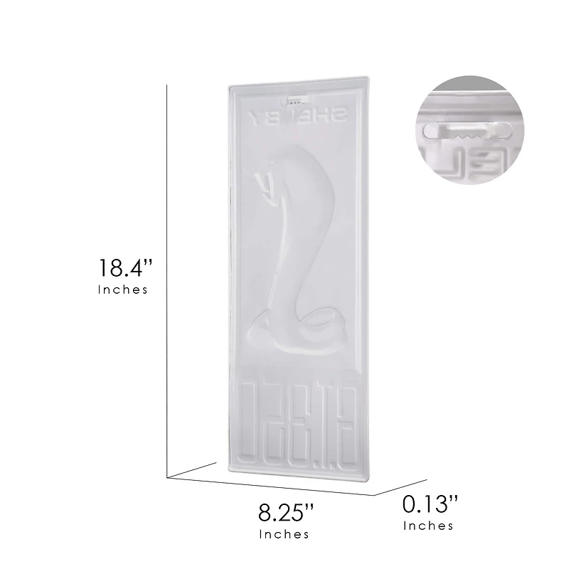 Shelby™ GT350 Embossed Shaped Metal Wall Sign