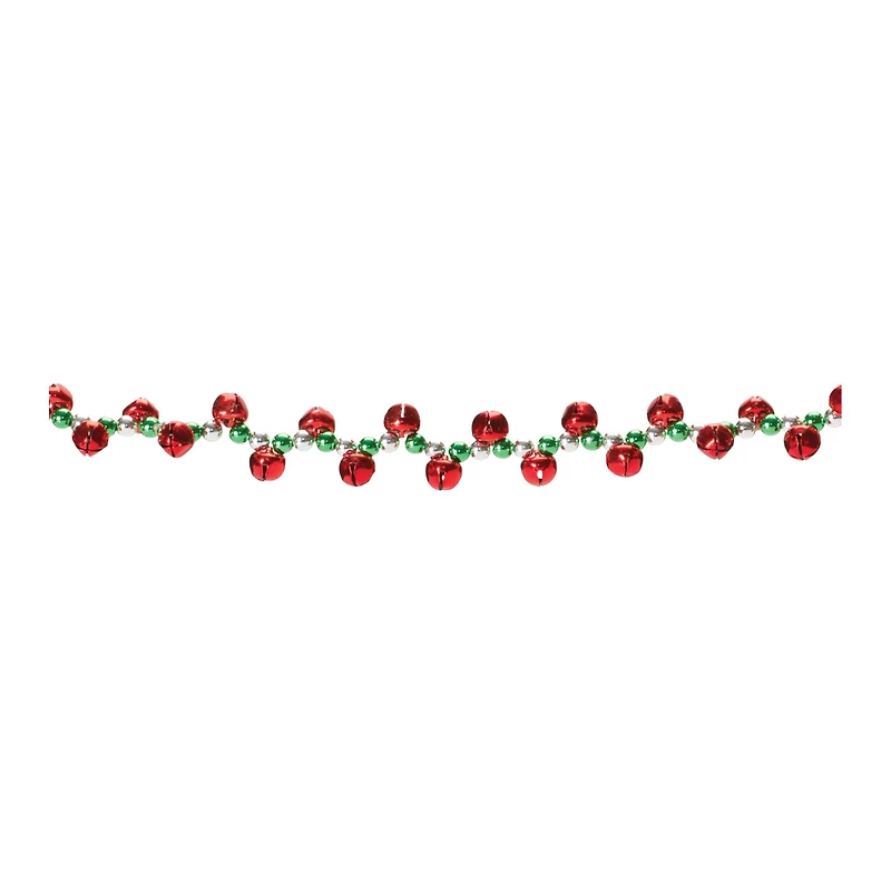 4ft. Sleigh Bell String Garlands, 2ct.