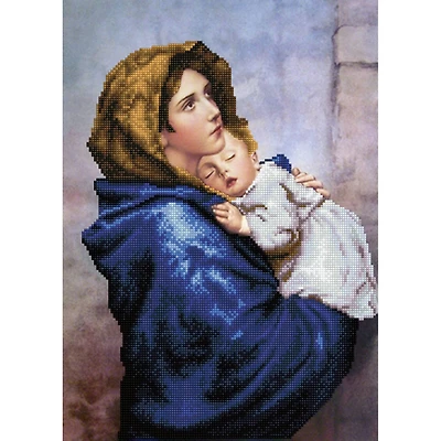 Diamond Dotz® Simply Dotz® Intermediate Madonna of the Streets (après Roberto Ferruzzi) Diamond Facet Art Kit