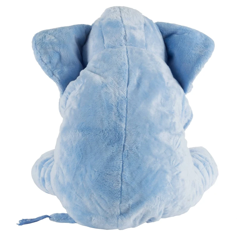Toy Time Blue Stuffed Elephant Plush Friend