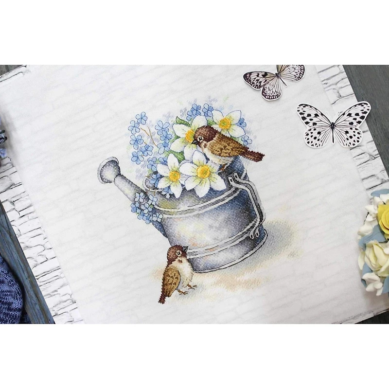 MP Studia Daffodil Lovers Cross Stitch Kit