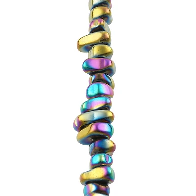 Iridescent Hematite Chip Beads by Bead Landing™
