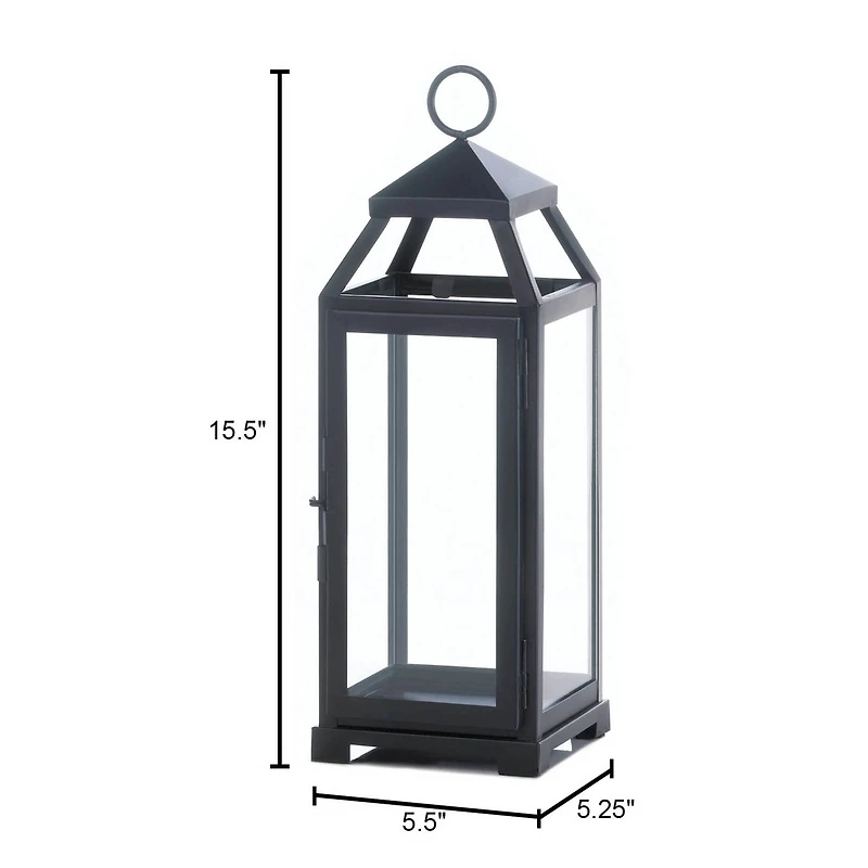 15.5'' Lean & Sleek Candle Lantern
