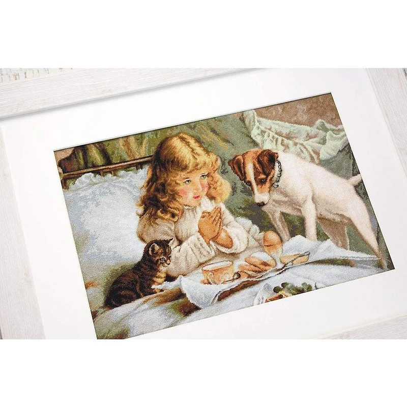 Luca-s Prayer Counted Cross Stitch Kit