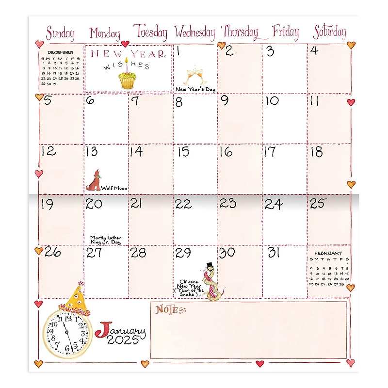 TF Publishing Susan Branch 2025-2026 Small Monthly Pocket Planner