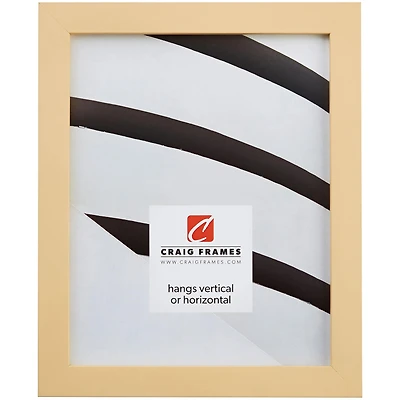 Craig Frames Confetti Custard Yellow Picture Frame