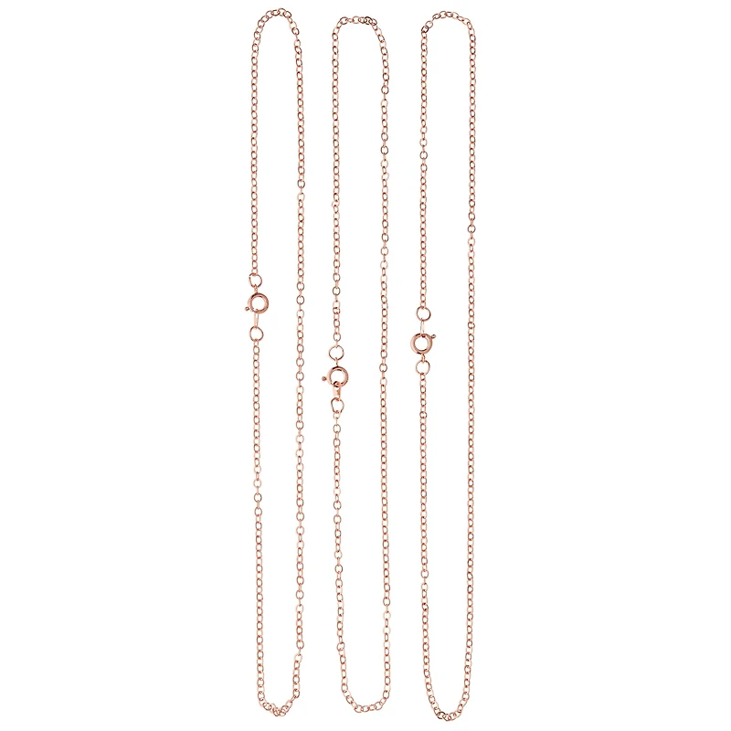 Rose Gold Chain Necklaces By Bead Landing™