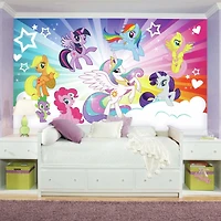 RoomMates My Little Pony Cloud XL Chair Rail Prepasted Mural