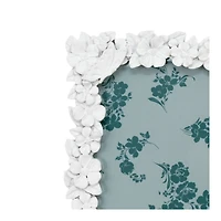 Just Jane 5" x 7" White Butterfly Frame by Studio Décor®