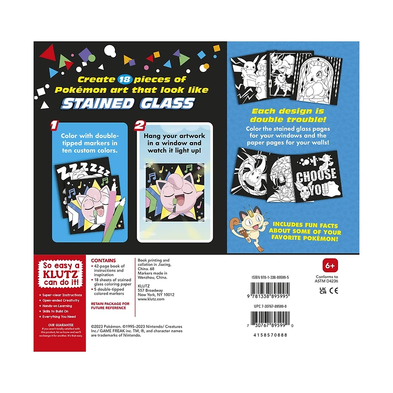 Pokemon Stained Glass Art