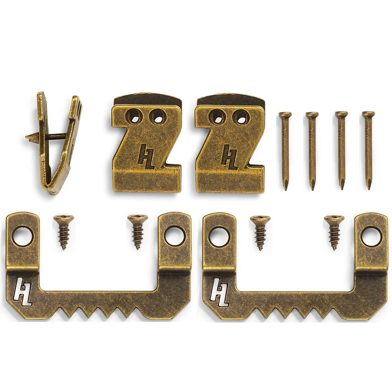 HangZ™ 15lb. Canvas Sawtooth Hook Kit 