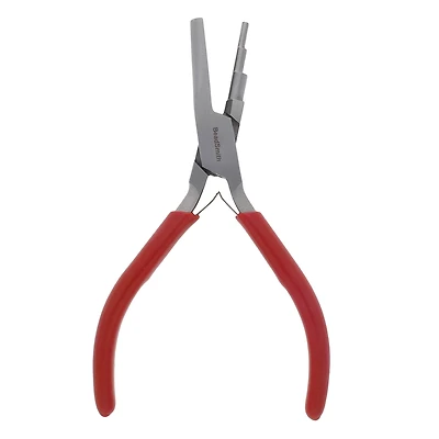 Beadsmith® Red Handle 3 Step Round & Hollow Plier