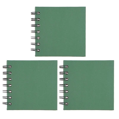 4" x 4" Spiral Bound Scrapbook Albums