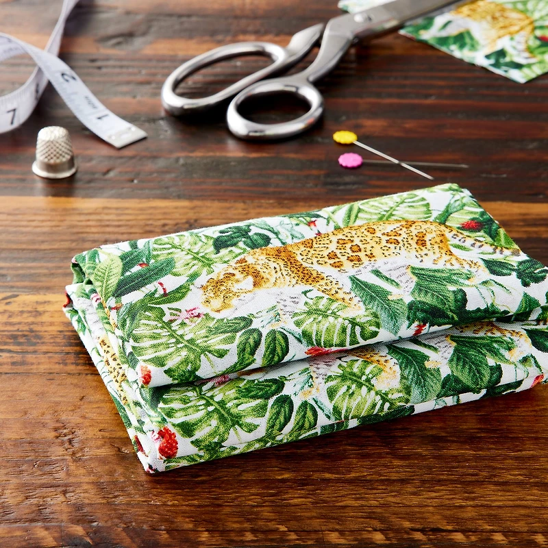 Jungle Cotton Fabric Bundle by Loops & Threads™