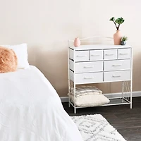 Household Essentials Victoria 8-Drawer Dresser with Shelf