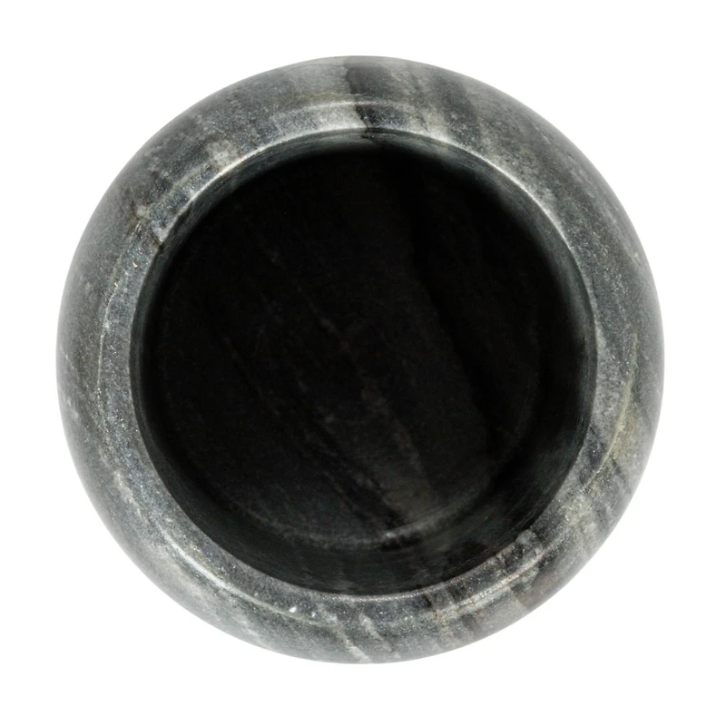 Hello Honey Gray Large Marble Canister