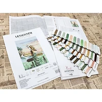 Letistitch Barn Owl Counted Cross Stitch Kit