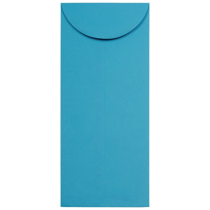 JAM Paper #14 Blue Recycled Policy Business Envelopes, 25ct.