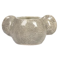 Hello Honey® 7.75" Round Ceramic Koala Head Planter