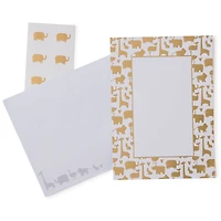 Gold Animals Flat Cards & Envelopes by Recollections™, 5" x 7"