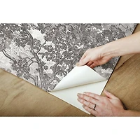 RoomMates Jungle Toile Peel & Stick Wallpaper