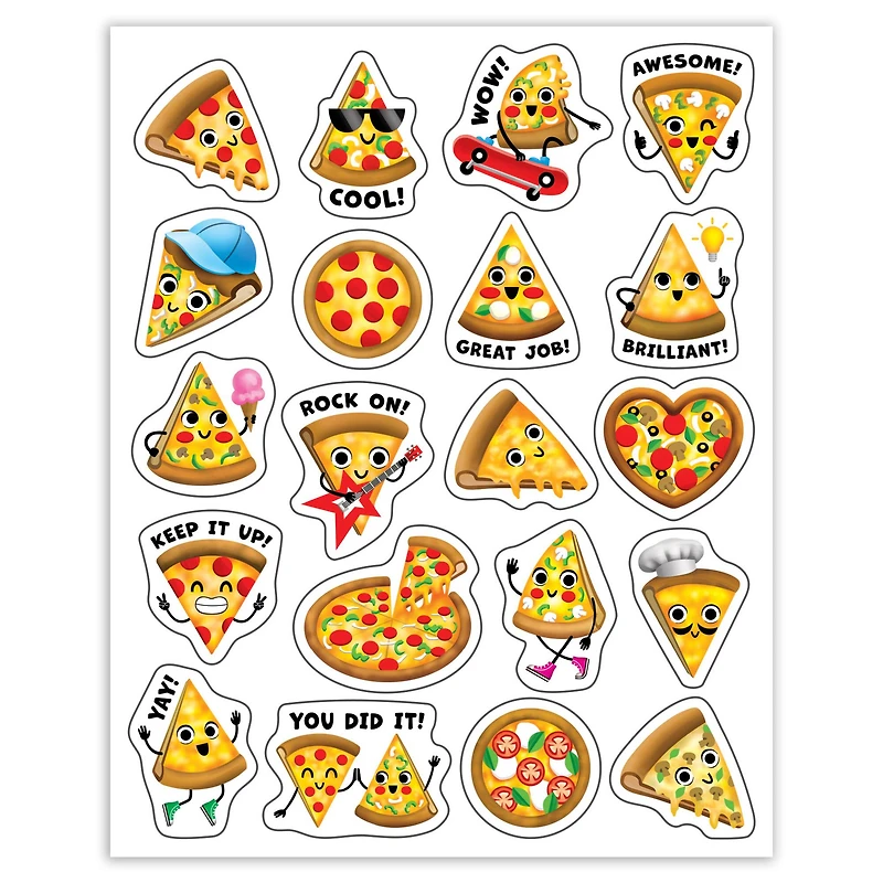 Teacher Created Resources® Pizza Smelly Stickers, 6 Packs of 120