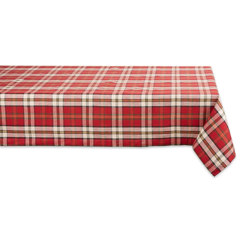 Campfire Plaid Tablecloth 60" x 84"