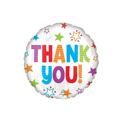 17" Thank You Mylar Balloon