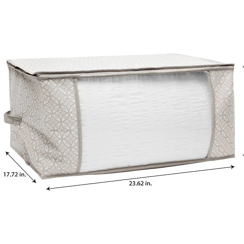 Simplify Gray Boho Blanket Bag