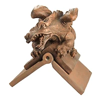 Design Toscano Apex, the Winged Dragon Sculptural Roof Cresting