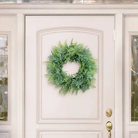 26" Artificial Fern Spring Wreath