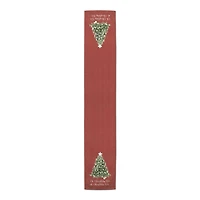 72" Oh Christmas Tree On Red Table Runner