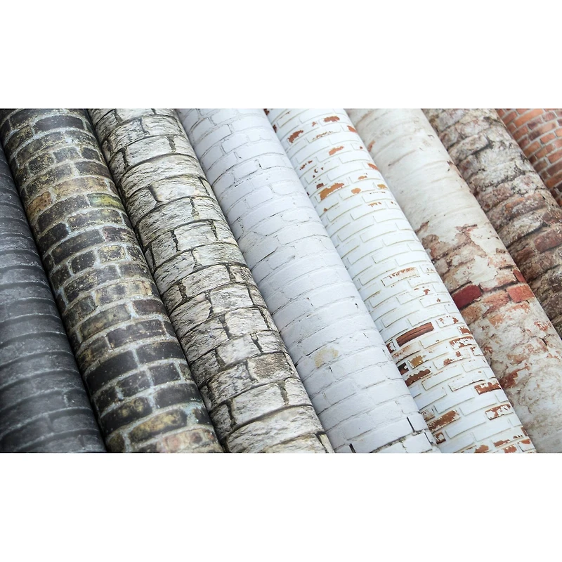 Craft Consortium Double-Sided Paper Pad 12" x 12" 30 ct. Brick Textures, 20 Designs