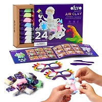 OKTO White & Pastels Air Clay Creativity Kit