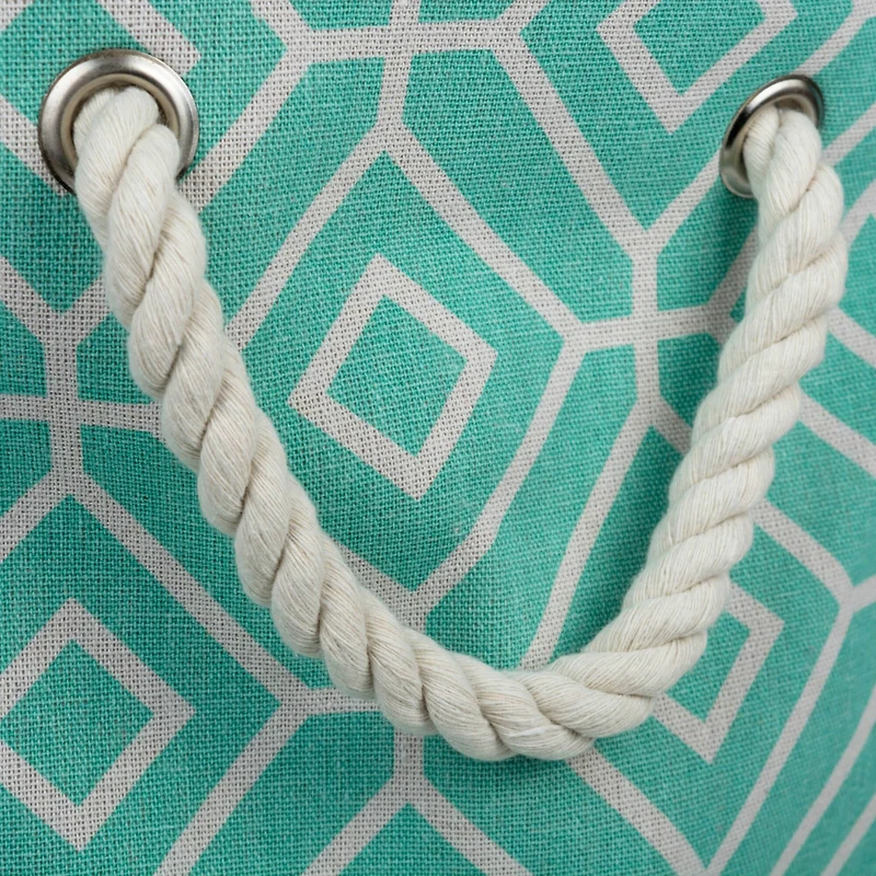 DII® Large Round Stained Glass Polyester Bin