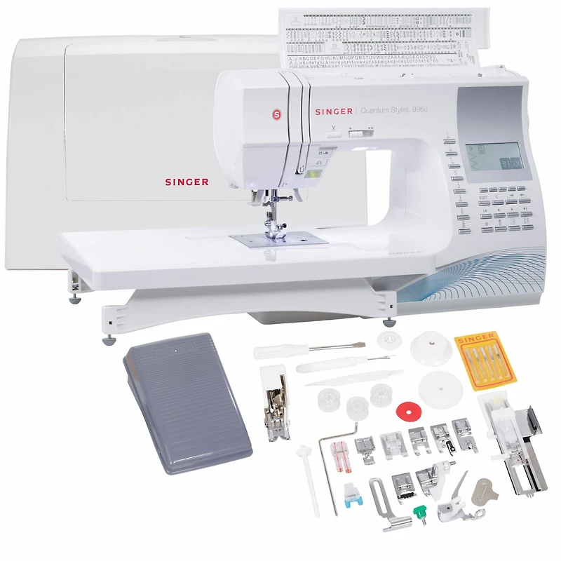 SINGER® 9960 Quantum Stylist™ Computerized Sewing Machine