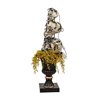 32'' Pre-Lit Skull Tower Halloween Décor