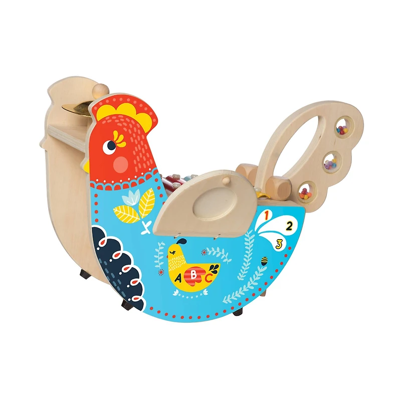Manhattan Toy® Musical Chicken Wooden Instrument