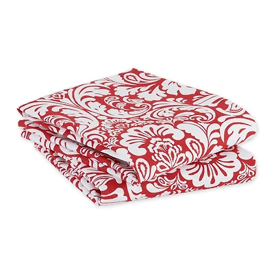 DII® Red Damask Dishtowel (Set of 2)