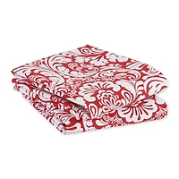 DII® Red Damask Dishtowel (Set of 2)